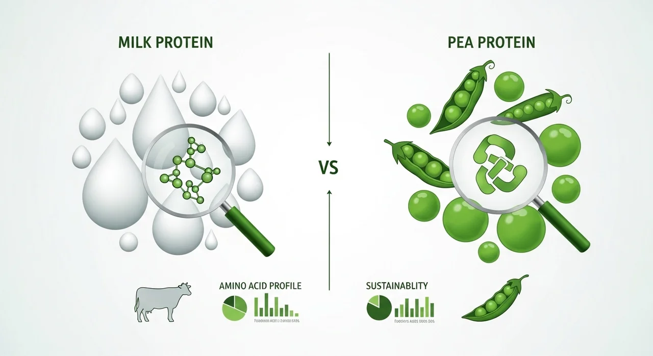 단백질 원료별 특징 한눈에 비교하기