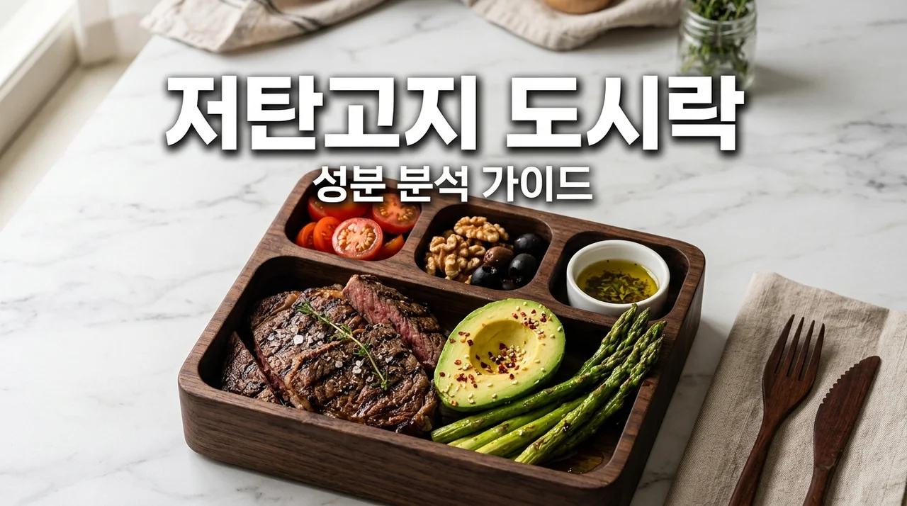 저탄고지도시락 효과 높이는 성분 분석 | 직장인 다이어트 식단 가이드