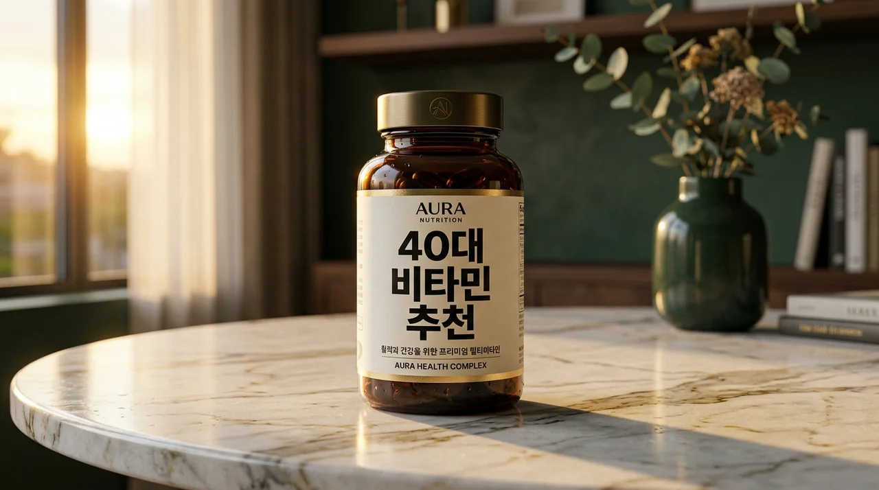 40대 종합비타민 추천 기준 3가지 | 활력과 항산화 성분표 확인법