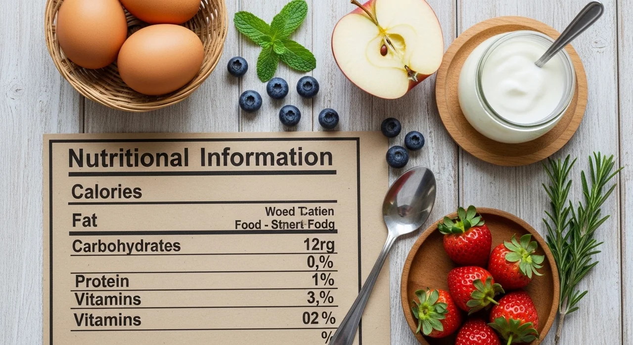 간단아침메뉴 핵심 성분 및 함량 비교