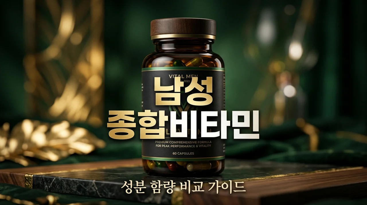 남성종합비타민 추천 가이드 | 성분 함량 비교로 고르는 법