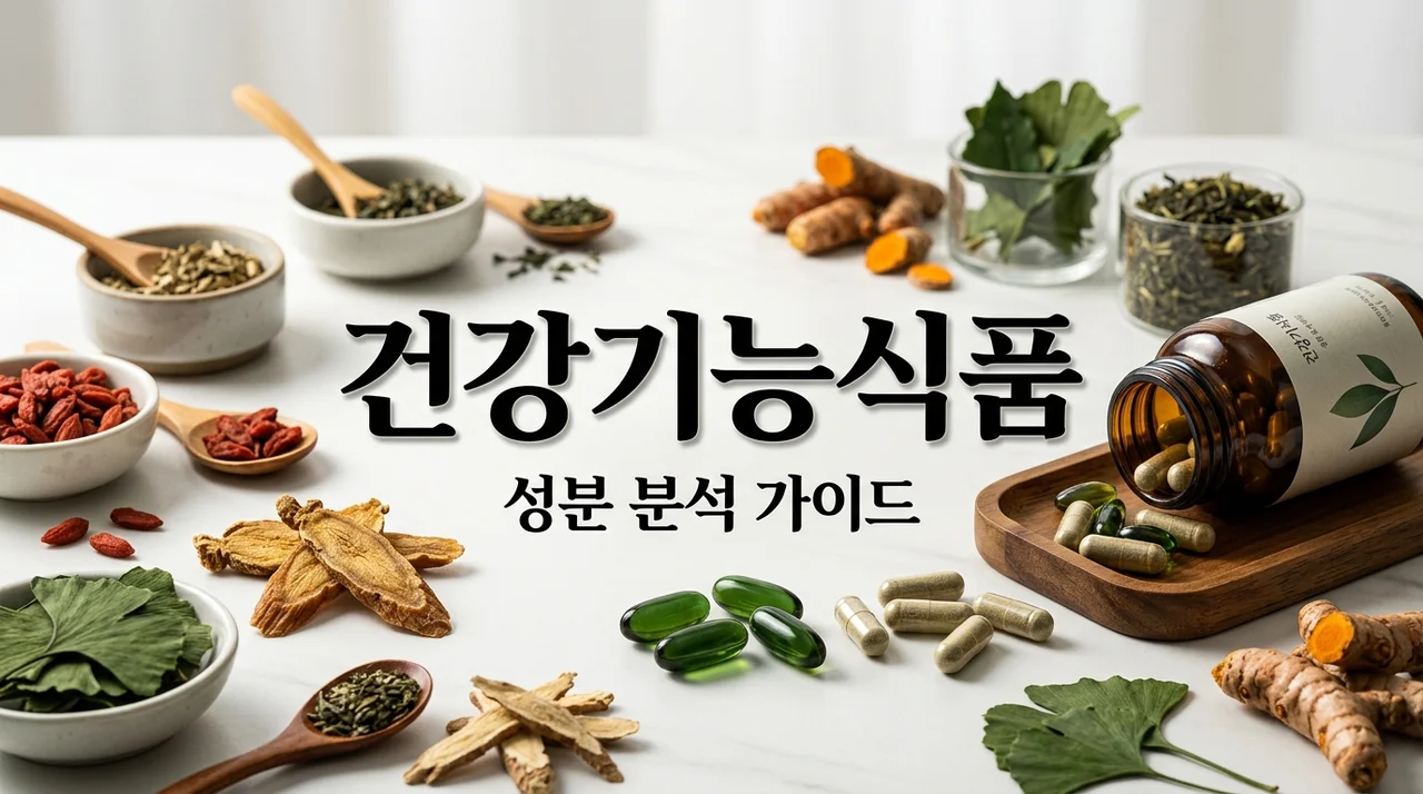 건강기능식품 고르는 법 | 항산화 혈행개선 성분 함량 비교 가이드