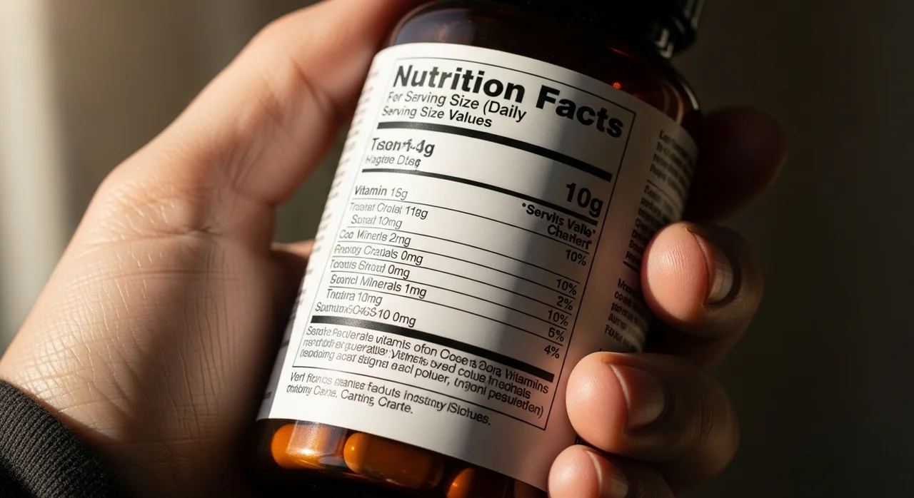 건기식 쇼핑 전, 뒷면의 성분표부터 확인하셨나요?