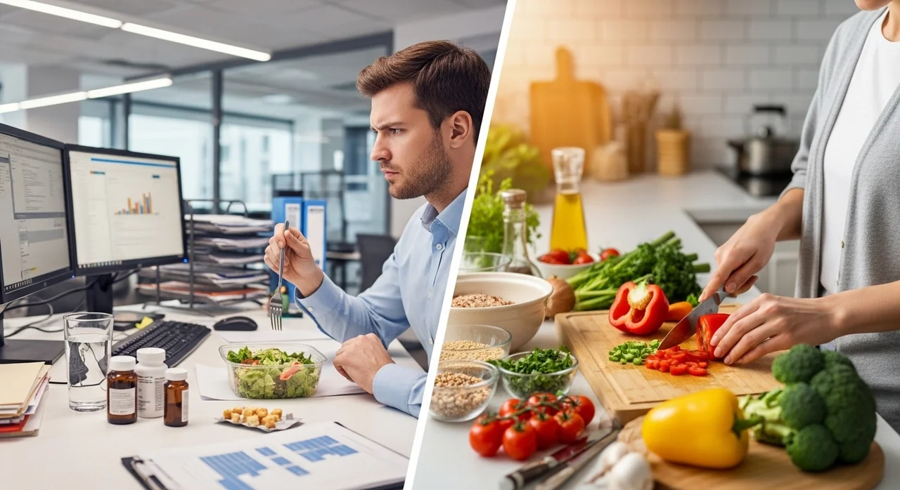 건기식이 꼭 필요한 분 vs 식단이 우선인 분
