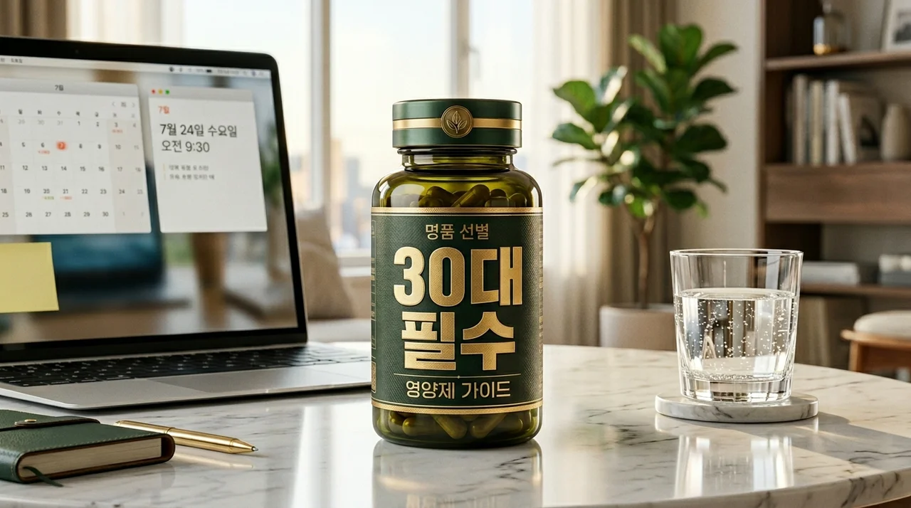 30대여자영양제 추천 가이드 | 필수 성분 4가지와 복용 시간 총정리