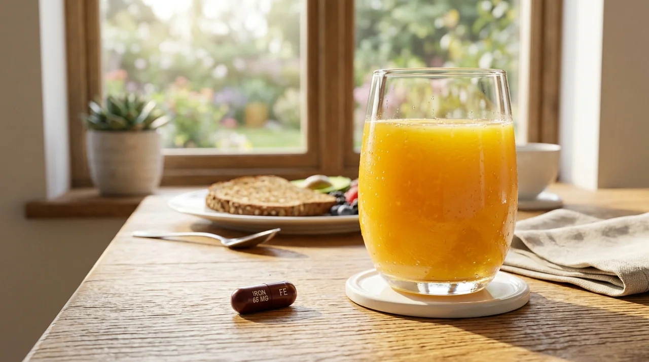 철분제 공복 vs 식후 복용, 흡수율 2배 높이는 타이밍과 주의사항