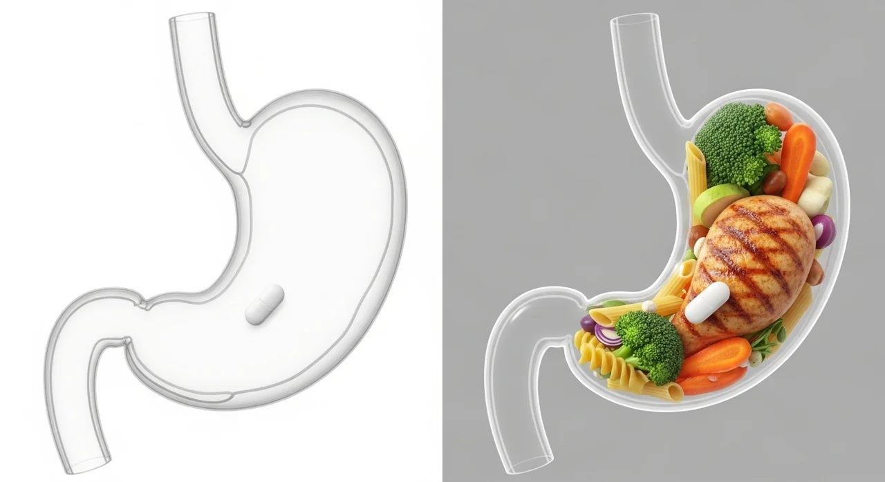 흡수율 차이 직접 비교! 공복 vs 식후