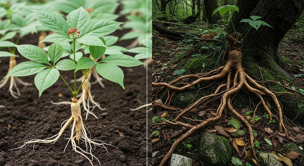 일반 홍삼 vs 백산삼, 무엇이 다를까?