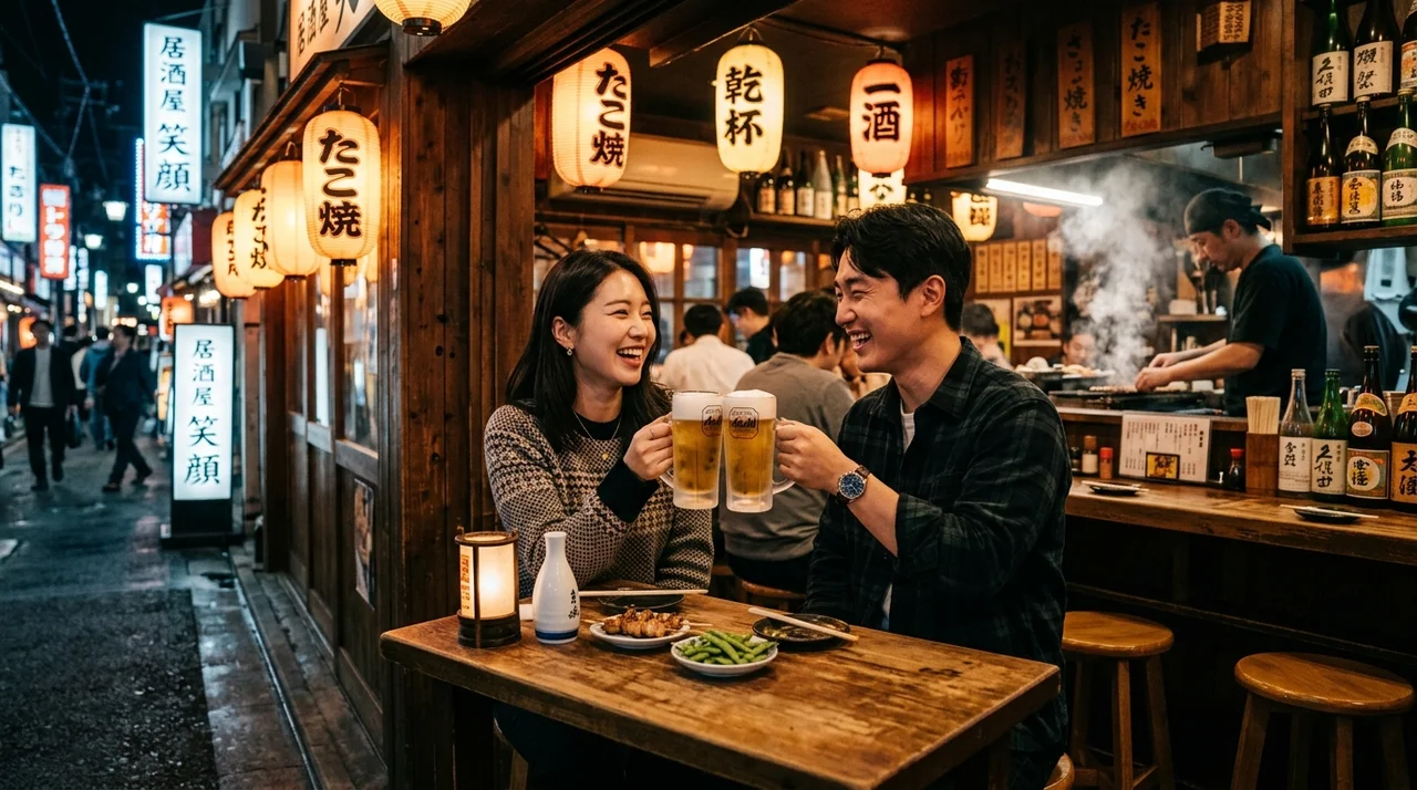 오사카 이자카야 처음 가는 법 주문 꿀팁 [2026 로컬 맛집 정복 가이드]