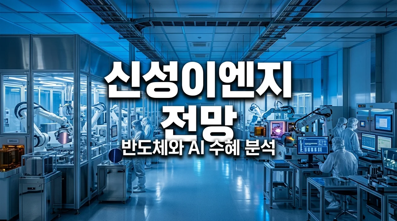 신성이엔지 주가 전망, 반도체 클린룸과 AI 데이터센터 수혜 총정리
