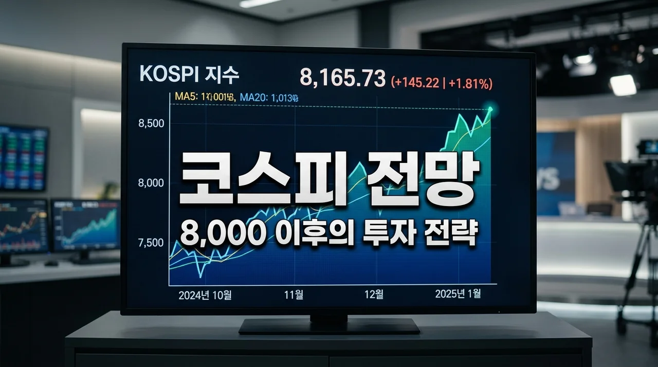 코스피 8,000 시대 진입과 급락, 하락 원인 및 2026년 전망 총정리