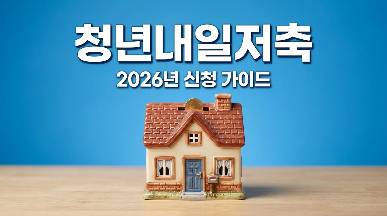 2026 청년내일저축계좌 신청방법 및 자격 조건 총정리 (최대 1,080만원)