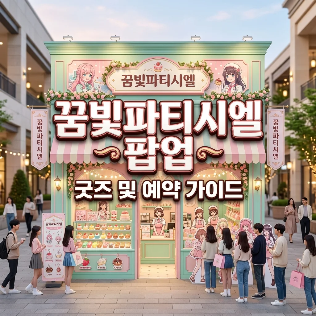 꿈빛파티시엘 팝업 예약 팁 & 굿즈 리스트: 수원 홍대 AK플라자 완벽 가이드