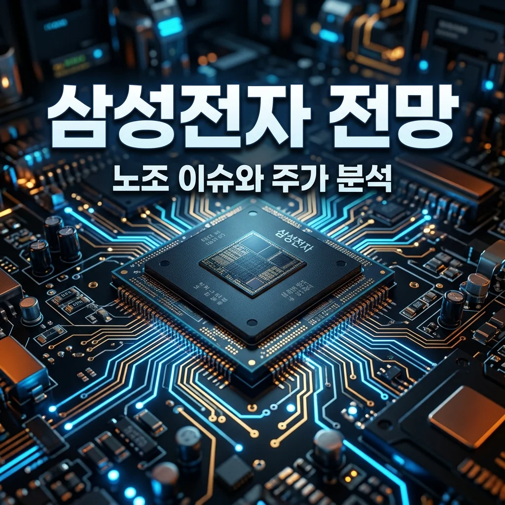 삼성전자 주가 전망과 노조 협상 총정리: 지금 사도 될까?