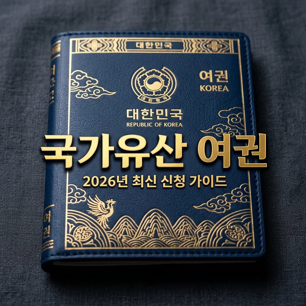 국가유산청 여권신청 방법 및 2026 최신 혜택 완벽 가이드