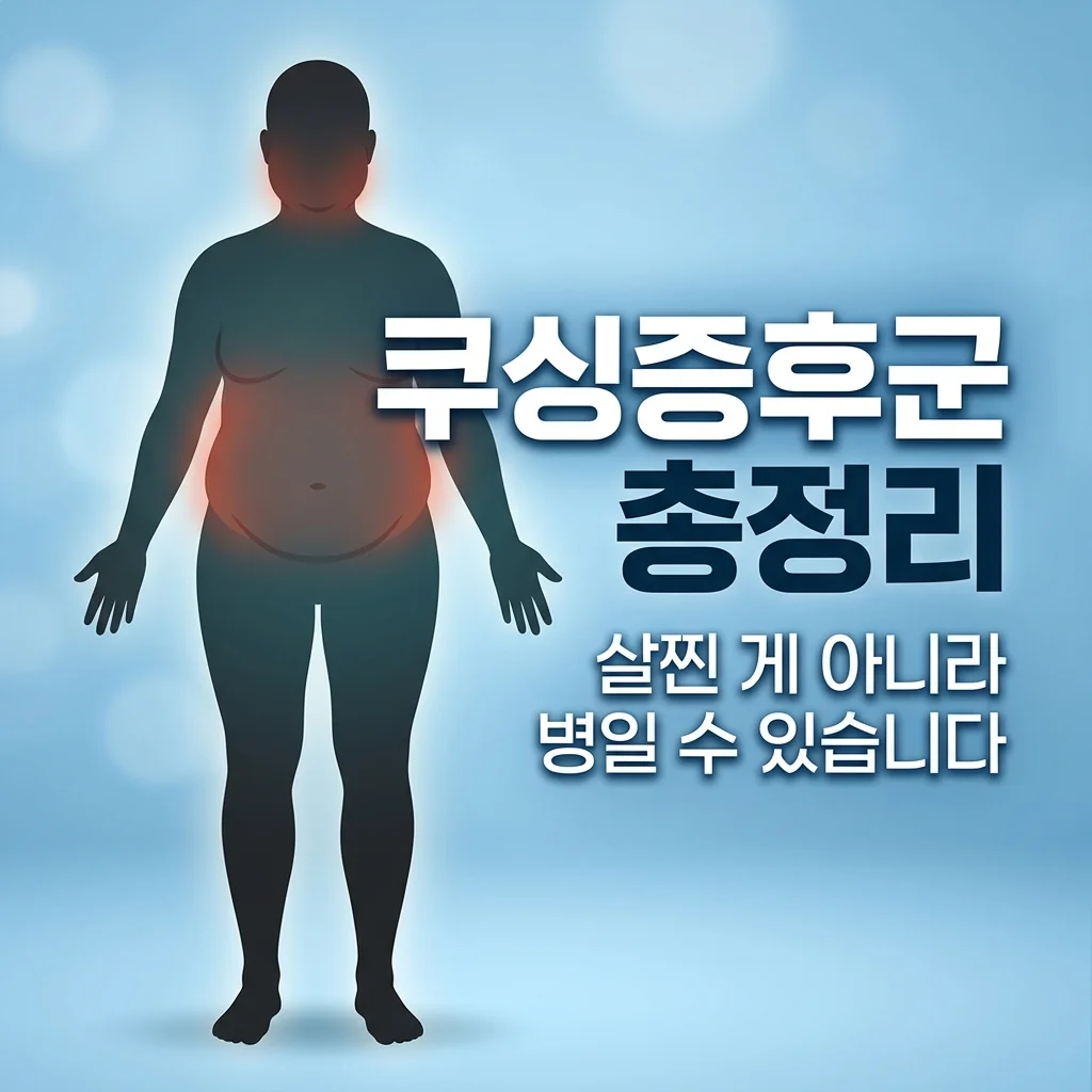 쿠싱증후군 증상 5가지와 원인, 단순 비만과 구별하는 확실한 방법