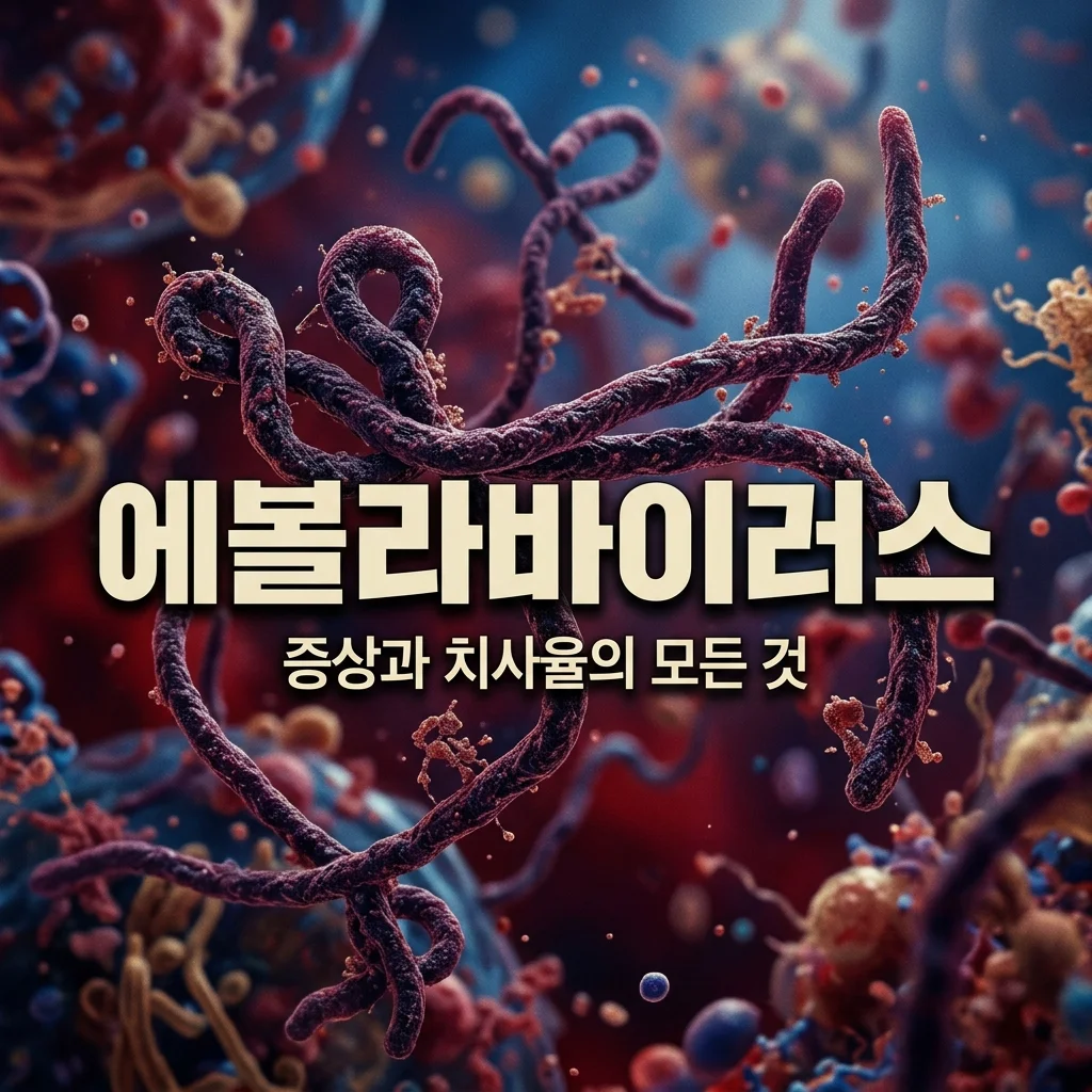 에볼라바이러스 증상 치사율 90% 사실일까? 감염 경로와 예방법 총정리