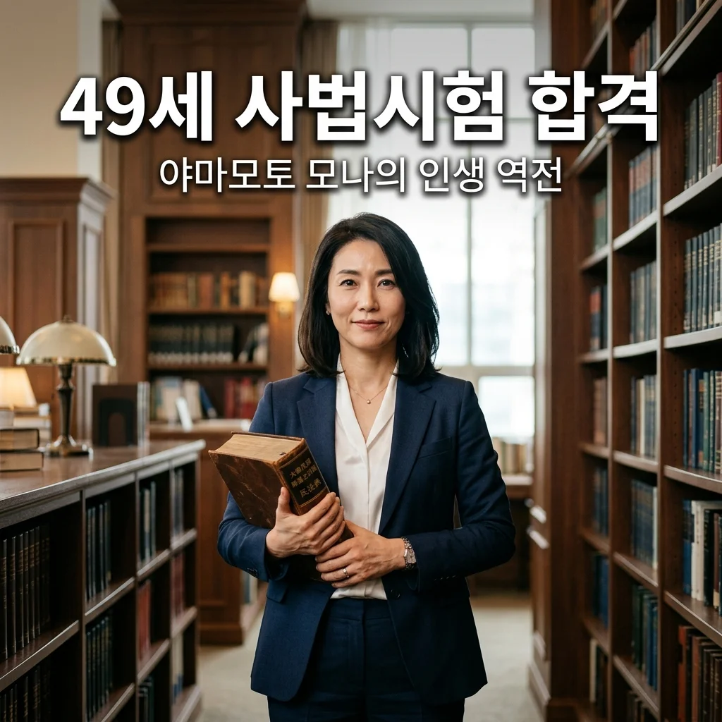 야마모토 모나 근황, 불륜 스캔들 딛고 49세 사법시험 합격 반전 스토리