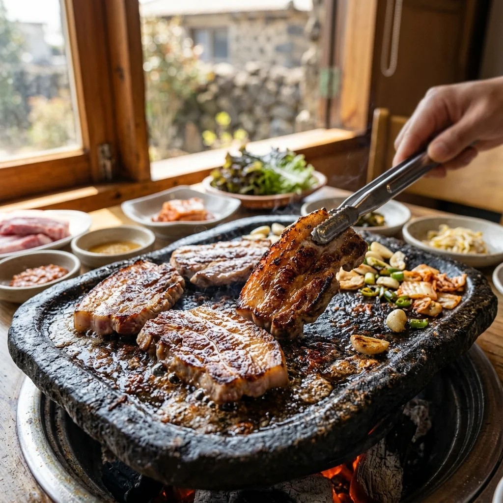 뷔 흑돼지 제주 성산 맛집 위치 가격 성산일출봉 방문 꿀팁